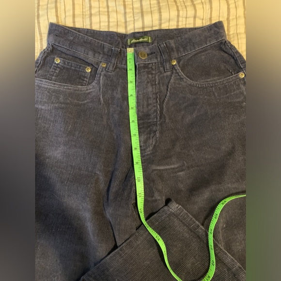 Eddie Bauer Corduroy Trouser Pant Taper Leg Relaxed Fit Straight Leg NWOT - Picture 3 of 9